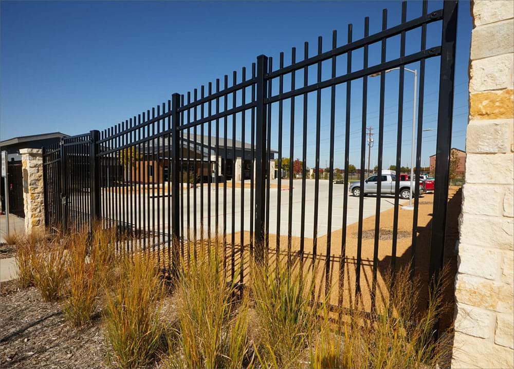 23. Metal Fences: Strength, Security, and Style Combined