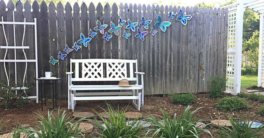 Creating a Butterfly Garden with a Fence