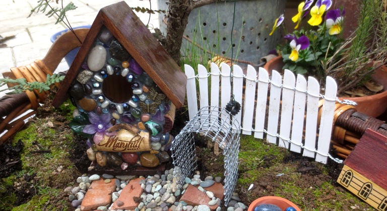 Creating a Fairy Garden with a Fence