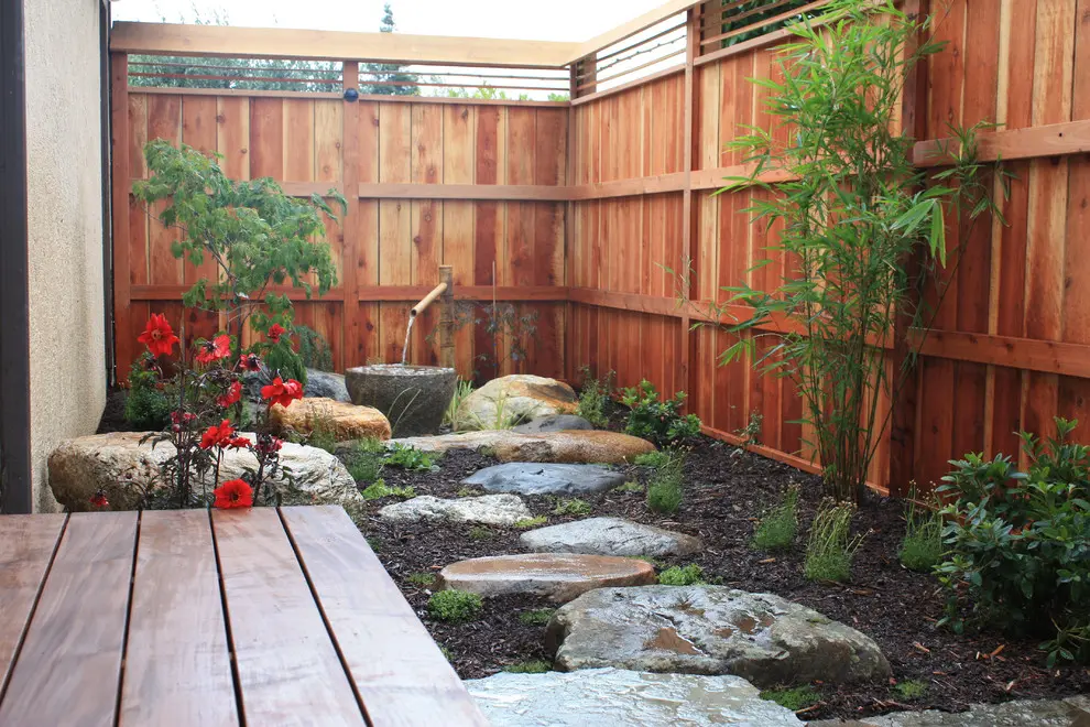 Creating a Zen Garden with a Fence