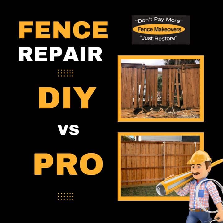 Fence Repair: When to DIY and When to Call a Pro