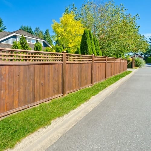 Fence Staining Ideas for a Fresh Look