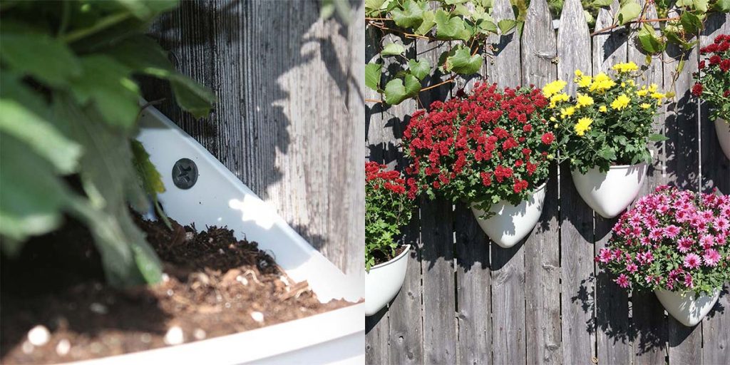 The Benefits of Adding Hanging Planters to Your Fence
