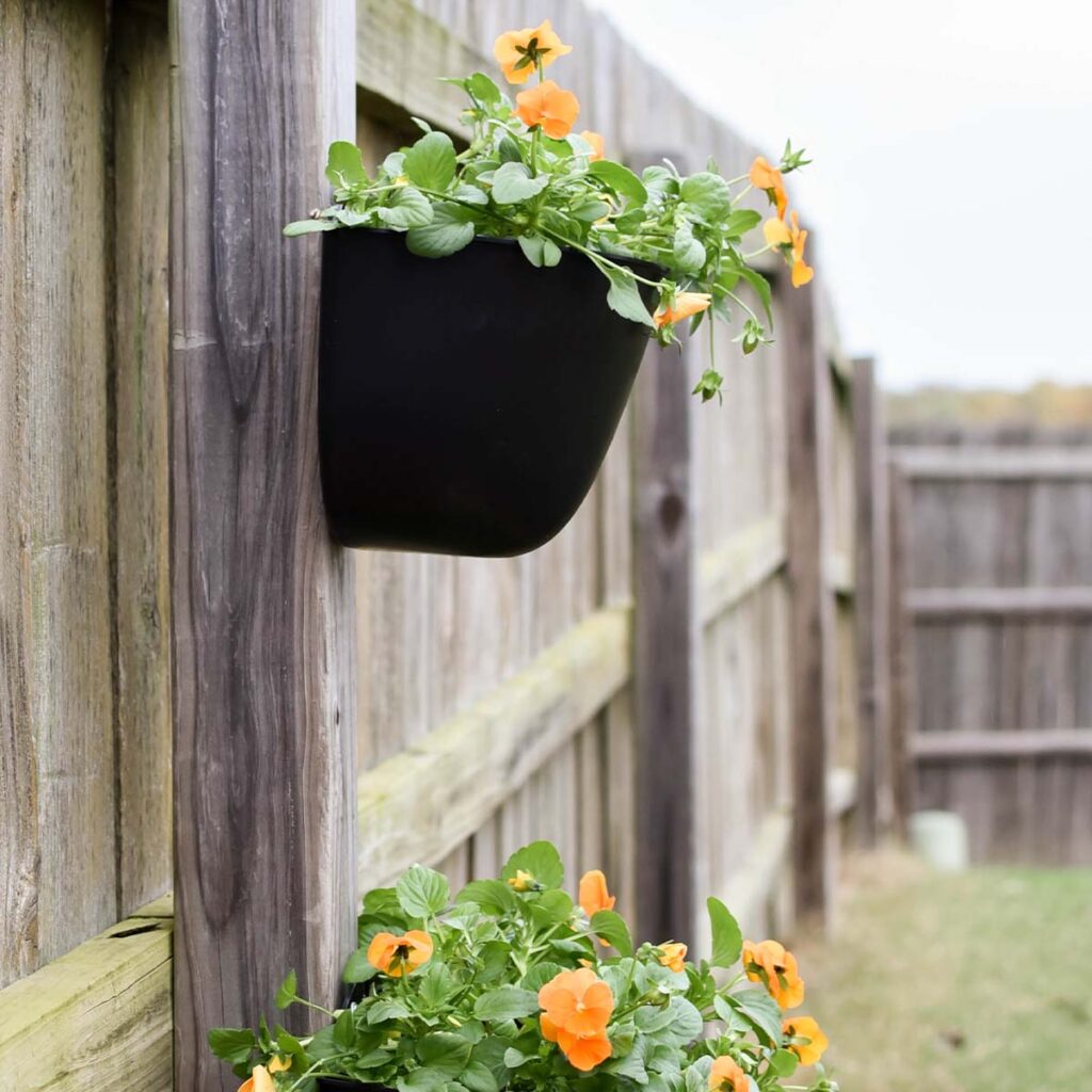 The Benefits of Adding Hanging Planters to Your Fence