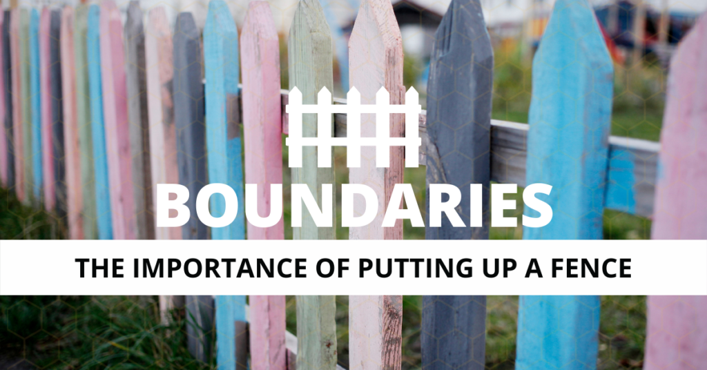 The Role of Fences in Establishing Boundaries