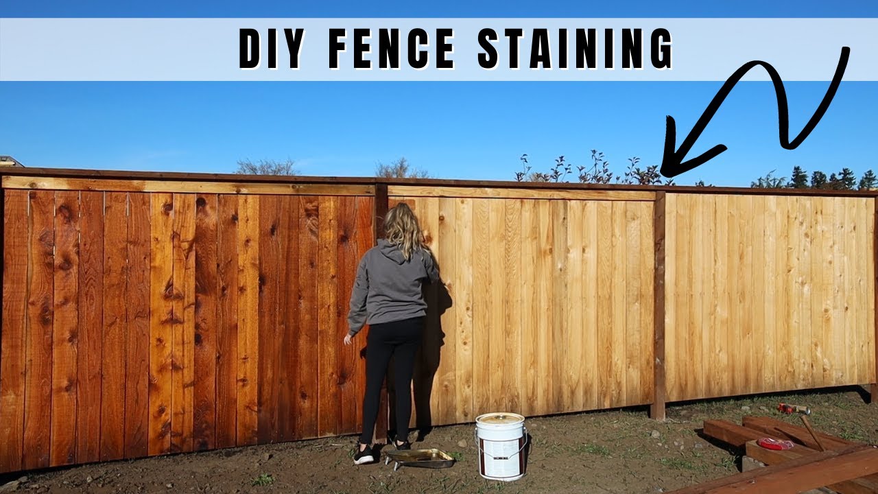 68. How to Properly Stain and Seal Your Wooden Fence