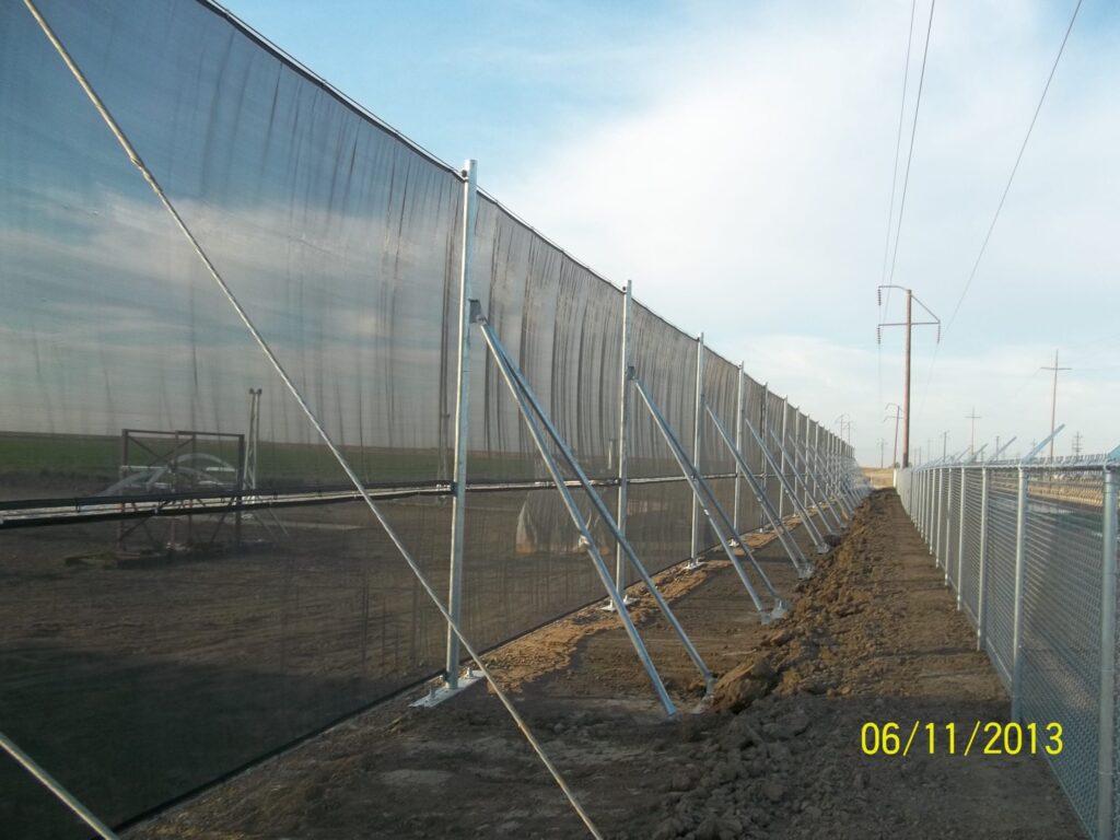 90. The Role of Fences in Reducing Wind and Dust