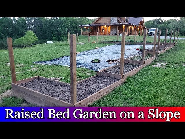 152. The Role of Fences in Sloped Garden Beds and Planters