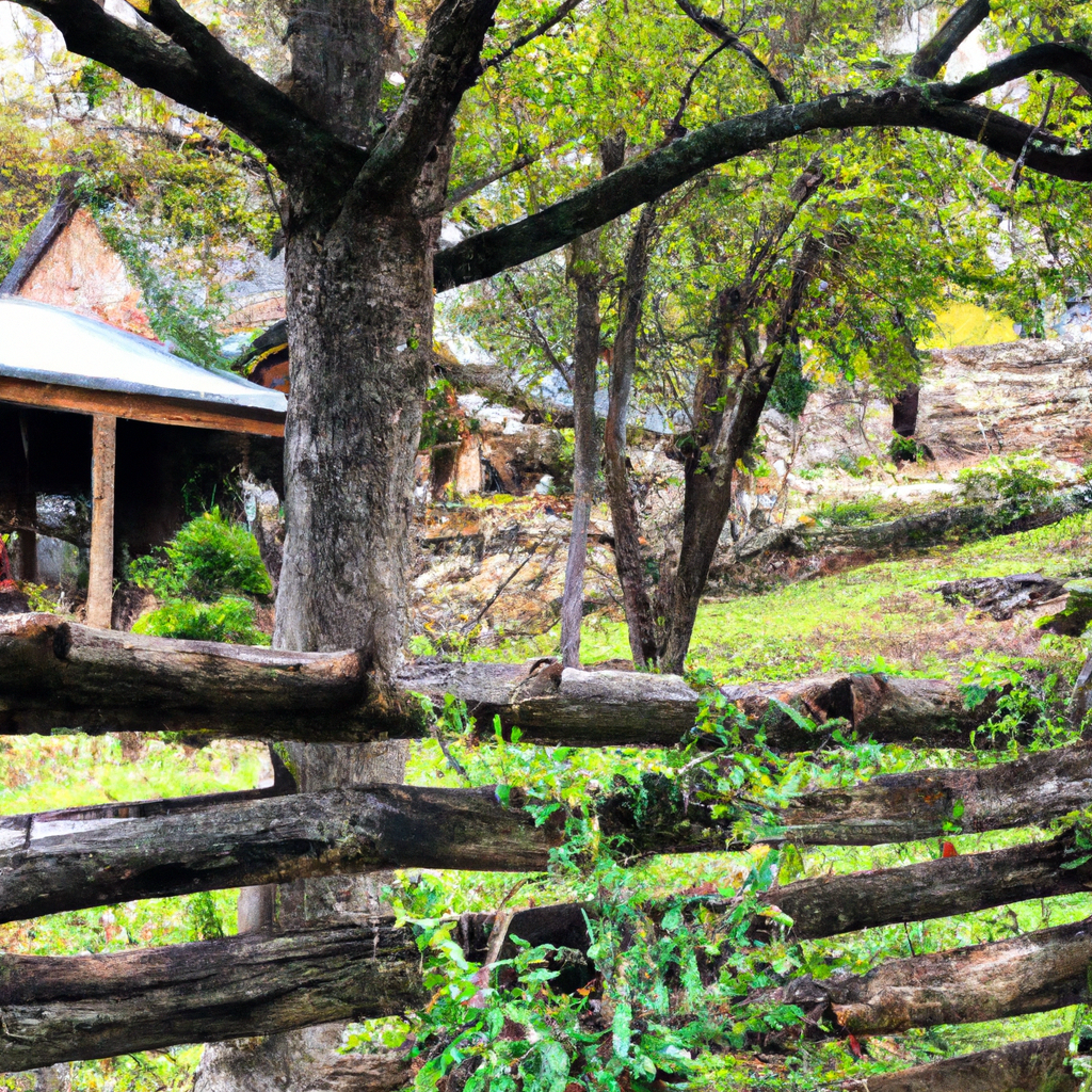 161. Fences for Rustic Cabin Retreats: Natural and Cozy