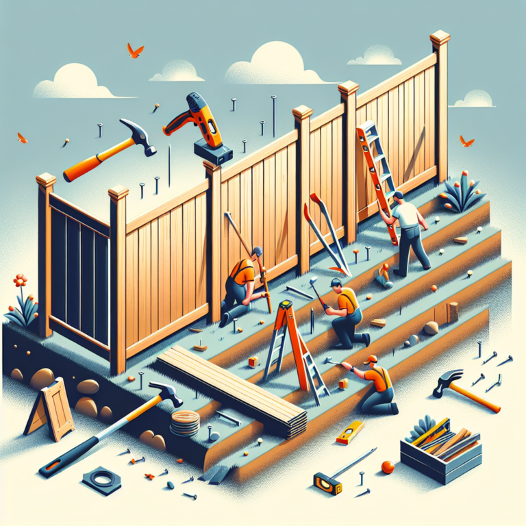 how-to-install-privacy-fence-on-a-slope-fence