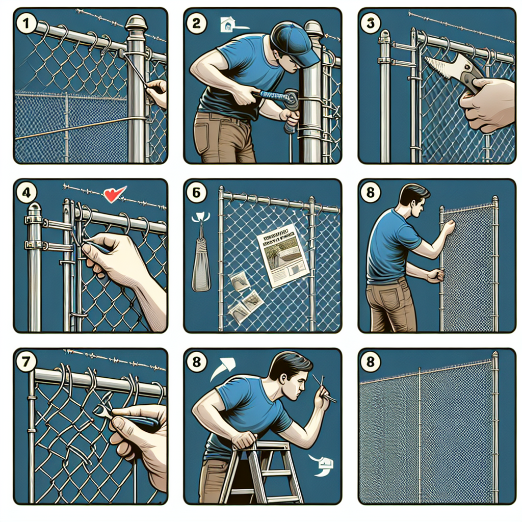 How To Install Privacy Screen On Chain Link Fence