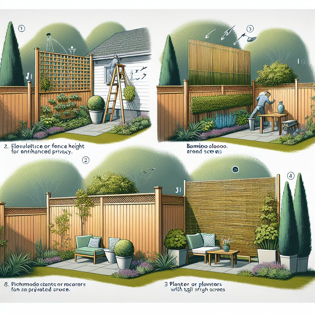 How To Make Fence Taller For Privacy